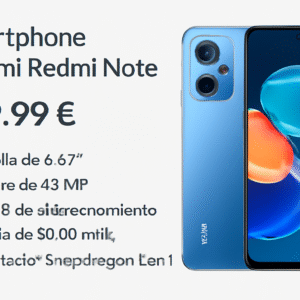 Smartphone Xiaomi Redmi Note 12
